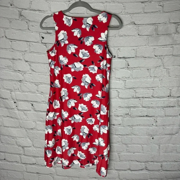 Jude Connally Red Floral Juliet Dress Women’s size Small - Picture 6 of 8